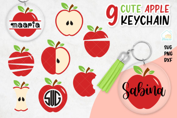 Apple Keychain Bundle SVG: A Versatile Graphic Design Asset for Creative Publishers