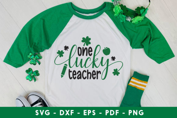 Our Lucky Teacher St Patrick’s Day SVG: A Festive Graphic Design Asset for Crafts and Local Business Branding