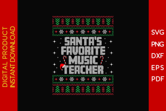 Santa’s Favorite Music Teacher Christmas: A Thoughtful Embroidery Design for Real Projects