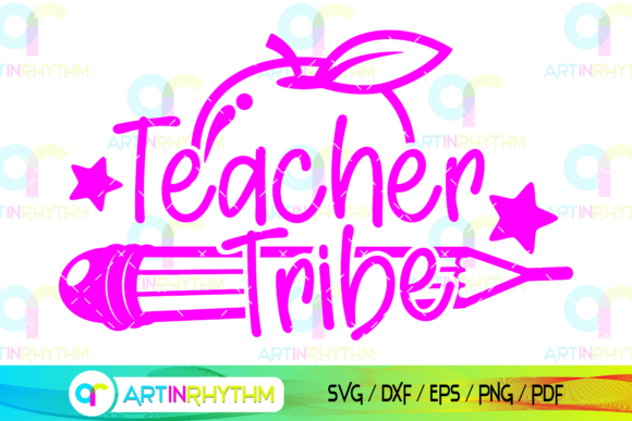 School Teacher Tribe SVG: A Versatile Graphic Design Asset for Crafts and Branding