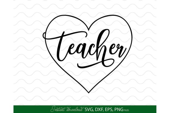 Teacher Christmas Heart SVG & Merry SVG: A Festive Graphic Design Asset for Crafts
