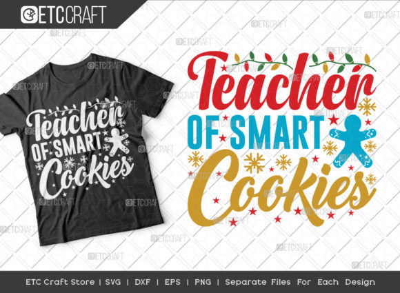 Teacher of Smart Cookies SVG Cut File Review