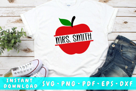 Teacher Split Apple SVG: A Versatile Graphic Design Asset for Crafts