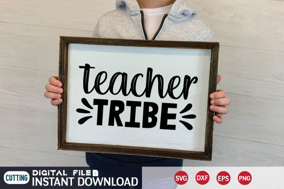 Teacher Tribe SVG: A Versatile Graphic Design Asset for Crafts and Branding